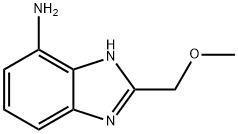 1H-Benzimidazol-4-amine,2-(methoxymethyl)-(9CI) Struktur