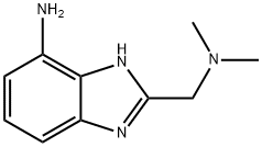 1H-Benzimidazole-2-methanamine,4-amino-N,N-dimethyl-(9CI) 结构式