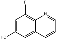 8-氟-6-羟基喹啉 结构式