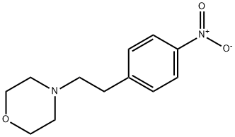 4-(4-硝基苯乙基)吗啉 结构式