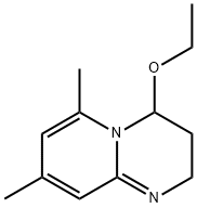 2H-Pyrido[1,2-a]pyrimidine,4-ethoxy-3,4-dihydro-6,8-dimethyl-(9CI) 结构式