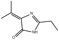 4H-Imidazol-4-one,2-ethyl-1,5-dihydro-5-(1-methylethylidene)-(9CI),210297-12-4,结构式
