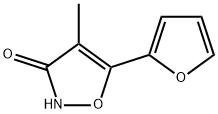 3(2H)-Isoxazolone,5-(2-furanyl)-4-methyl-(9CI) Structure