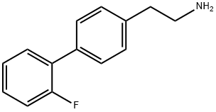 2-(2-fluorobiphenyl-4-yl)ethanaMine,211315-64-9,结构式