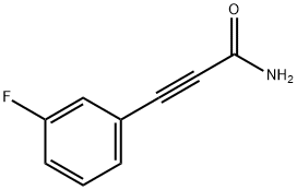 2-Propynamide,3-(3-fluorophenyl)-(9CI) Structure