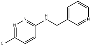 6-chloro-N-(pyridin-3-ylmethyl)pyridazin-3-amine 结构式