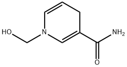 3-Pyridinecarboxamide,1,4-dihydro-1-(hydroxymethyl)-(9CI) 结构式