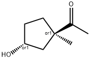 에타논,1-[(1R,3R)-3-하이드록시-1-메틸사이클로펜틸]-,rel-(9CI)