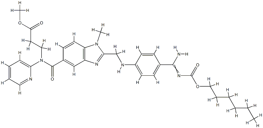 达比加群杂质J, 211915-00-3, 结构式
