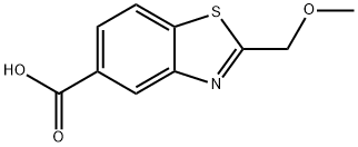 5-Benzothiazolecarboxylicacid,2-(methoxymethyl)-(9CI) 结构式