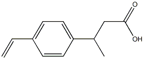 Benzenepropanoic acid, 4-ethenyl--ba--methyl- (9CI),212255-79-3,结构式