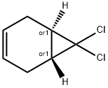 Bicyclo[4.1.0]hept-3-ene, 7,7-dichloro-, (1R,6R)-rel- (9CI) Struktur