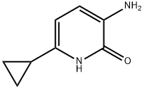 2(1H)-Pyridinone,3-amino-6-cyclopropyl-(9CI) 结构式