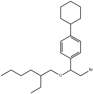 21270-16-6 [α-(Bromomethyl)-p-cyclohexylbenzyl](2-ethylhexyl) ether
