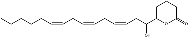 (±)5,6-DHET lactone 化学構造式