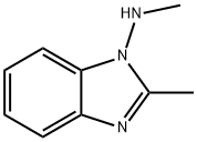 1H-Benzimidazol-1-amine,N,2-dimethyl-(9CI),213206-23-6,结构式