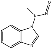 1H-Benzimidazol-1-amine,N-methyl-N-nitroso-(9CI) Struktur