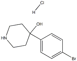 4-(4-溴苯基)哌啶-4-醇盐酸盐,213480-97-8,结构式