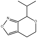 7H-Pyrano[3,4-c]isoxazole,4,5-dihydro-7-(1-methylethyl)-(9CI) Struktur