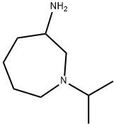 1H-Azepin-3-amine,hexahydro-1-(1-methylethyl)-(9CI) Struktur