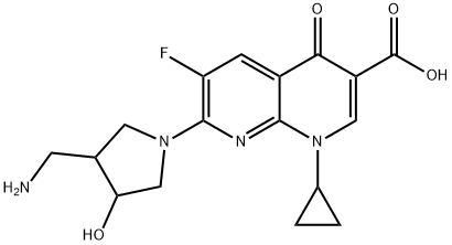 GeMifloxacin IMpurity 化学構造式