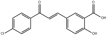 5-[3-(4-chlorophenyl)-3-oxo-1-propenyl]-2-hydroxybenzoic acid|