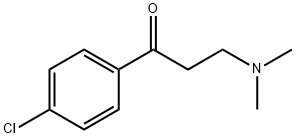 1-(4-Chlorophenyl)-3-(dimethylamino)-1-propanone Structure