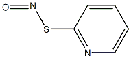 Thionitrous acid (HNOS), S-2-pyridinyl ester (9CI) Structure