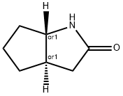 Cyclopenta[b]pyrrol-2(1H)-one, hexahydro-, (3aR,6aS)-rel- (9CI),214263-63-5,结构式