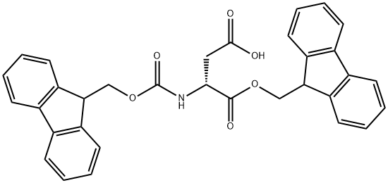 FMOC-D-ASP-OFM Structure