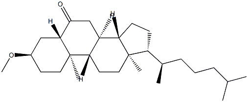 3α-메톡시-5α-콜레스탄-6-온