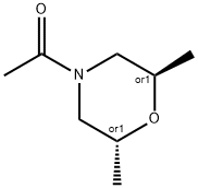 모르폴린,4-아세틸-2,6-디메틸-,(2R,6R)-rel-(9CI)
