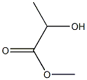 rac-(R*)-2-ヒドロキシプロパン酸メチル 化学構造式