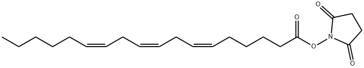 γ-Linolenic Acid N-HydroxysucciniMidyl Ester, 216447-57-3, 结构式