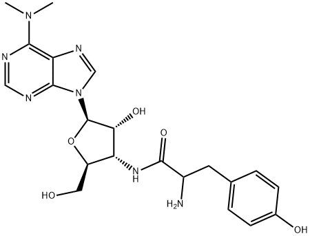 O-demethylpuromycin Structure