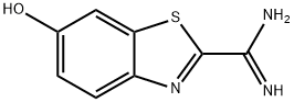 2-Benzothiazolecarboximidamide,6-hydroxy-(9CI) 化学構造式
