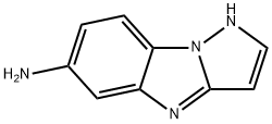 1H-Pyrazolo[1,5-a]benzimidazol-6-amine(9CI) Structure