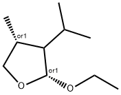 Furan, 2-ethoxytetrahydro-4-methyl-3-(1-methylethyl)-, (2R,4R)-rel- (9CI)|