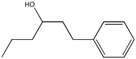 1-苯基己-3-醇,2180-43-0,结构式
