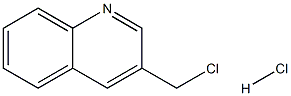 3-(CHLOROMETHYL)QUINOLINE HYDROCHLORIDE(WXC11111) 化学構造式