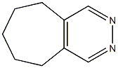 5H-Cyclohepta[d]pyridazine,6,7,8,9-tetrahydro-(9CI) 化学構造式