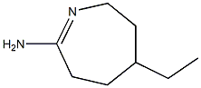 2H-Azepin-7-amine,4-ethyl-3,4,5,6-tetrahydro-(9CI) Struktur