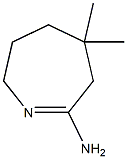 2H-Azepin-7-amine,3,4,5,6-tetrahydro-5,5-dimethyl-(9CI) Struktur