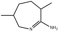 2H-Azepin-7-amine,3,4,5,6-tetrahydro-3,6-dimethyl-(9CI) Struktur
