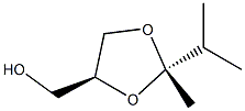1,3-Dioxolane-4-methanol,2-methyl-2-(1-methylethyl)-,(2R,4R)-rel-(9CI) Structure