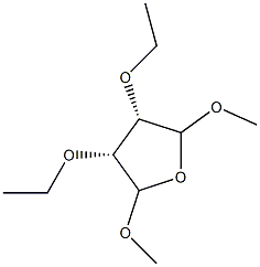 Furan, 3,4-diethoxytetrahydro-2,5-dimethoxy-, (3R,4S)-rel- (9CI),220279-85-6,结构式