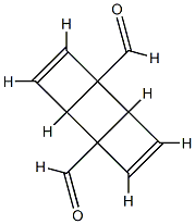 Tricyclo[4.2.0.02,5]octa-3,7-diene-1,5-dicarboxaldehyde, (1R,2R,5R,6R)-rel- (9CI),220338-69-2,结构式