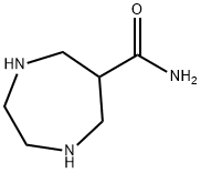 1H-1,4-Diazepine-6-carboxamide,hexahydro-(9CI) Structure