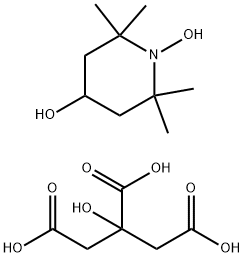 1-하이드록시-2,2,6,6-테트라메틸-4-피페리디놀, 2-하이드록시-1,2,3-프로판에트리카르복실레이트(3:1) (salt)