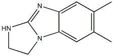 1H-Imidazo[1,2-a]benzimidazole,2,3-dihydro-6,7-dimethyl-(9CI) Struktur